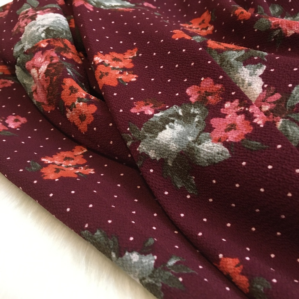 Superfoxx | Surplice Flutter Sleeve High Low Flor… - image 4